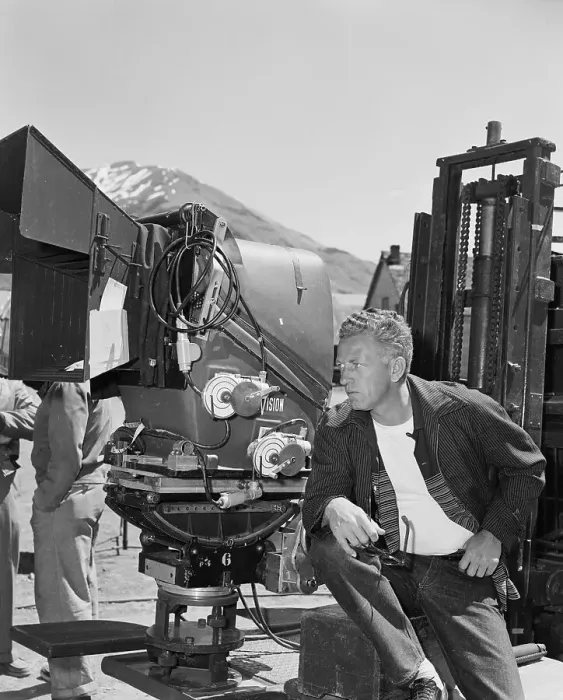 Framed Print : Movie Director Nicholas Ray Framed Print : Movie Director Nicholas Ray