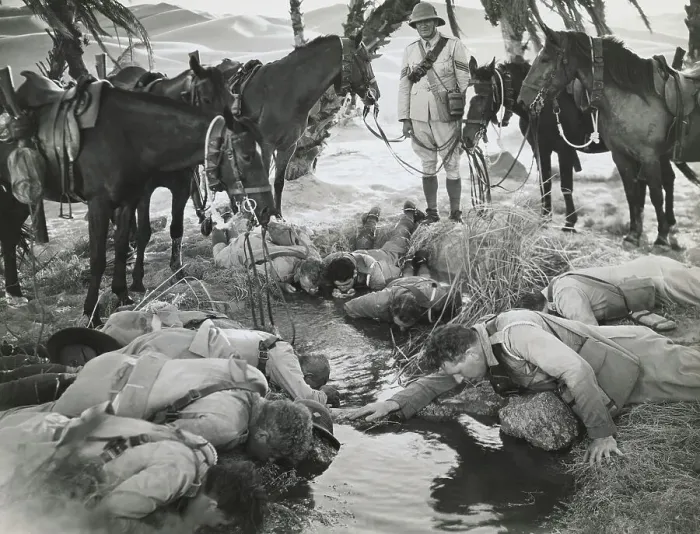 Framed Print : Movie Still from Lost Patrol Framed Print : Movie Still from Lost Patrol