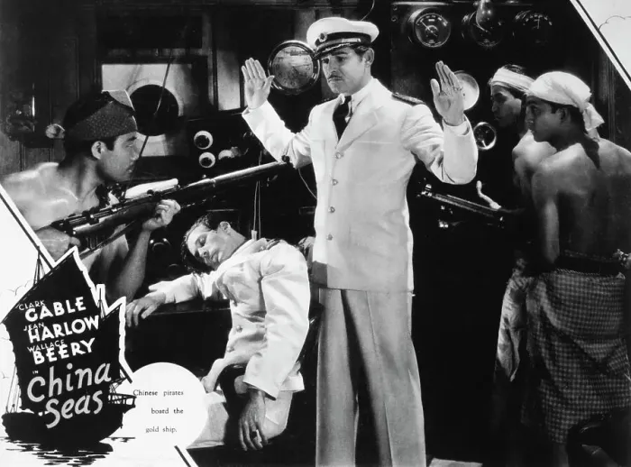 Framed Print : Movie Poster for China Seas Framed Print : Movie Poster for China Seas
