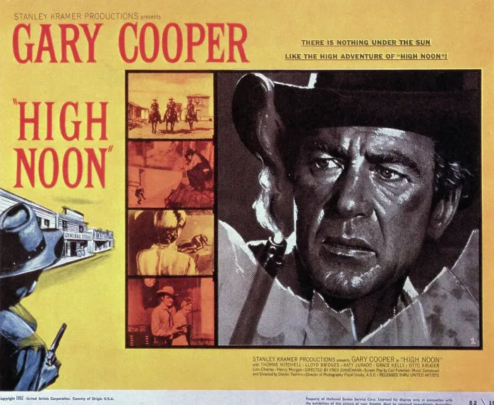 Framed Print : Movie Poster for High Noon