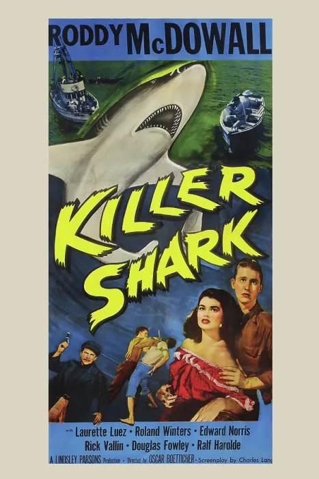 Framed Print : Movie Poster For Killer Shark