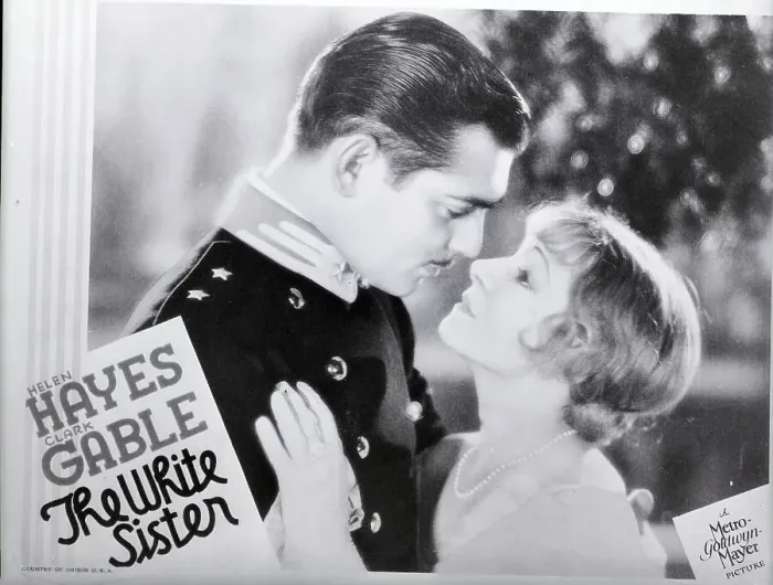 Framed Print : Movie Poster W / Helen Hayes & Clark Gable Framed Print : Movie Poster W / Helen Hayes & Clark Gable