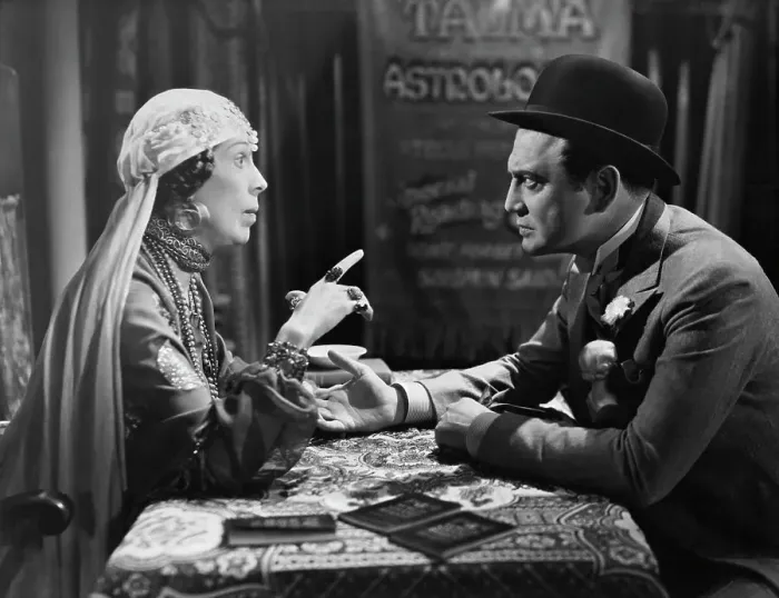 Framed Print : Movie Scene Of A Fortune Teller Framed Print : Movie Scene Of A Fortune Teller