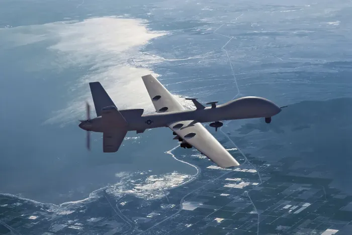 Framed Print : MQ-9 Reaper UAV Framed Print : MQ-9 Reaper UAV