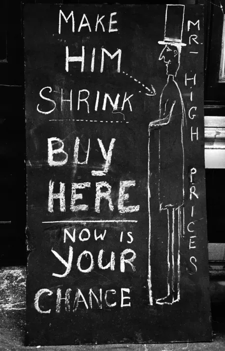 Framed Print : Mr High Prices Framed Print : Mr High Prices