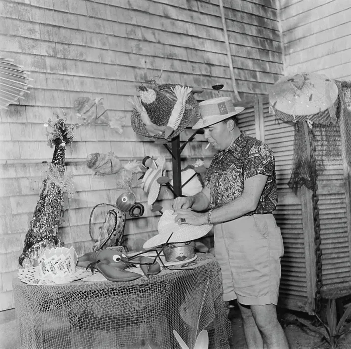 Framed Print : Mr. Kenneth's Mad Hats, Provincetown, Provincetown, 1959 Framed Print : Mr. Kenneth's Mad Hats, Provincetown, Provincetown, 1959