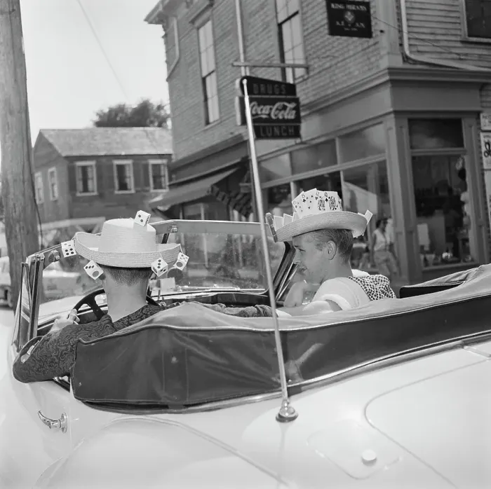 Framed Print : Mr. Kenneth's Mad Hats, Provincetown, Provincetown, 1959 Framed Print : Mr. Kenneth's Mad Hats, Provincetown, Provincetown, 1959