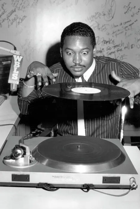 Framed Print : Mr. Magic At WBLS Framed Print : Mr. Magic At WBLS