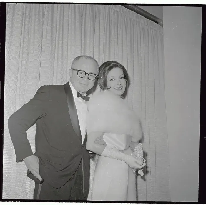Framed Print : Mr. and Mrs. Billy Wilder Arrive for Oscar Ceremonies Framed Print : Mr. and Mrs. Billy Wilder Arrive for Oscar Ceremonies