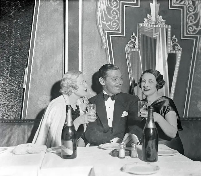 Framed Print : Mr. and Mrs. Clark Gable Dining with Peggy Joyce Framed Print : Mr. and Mrs. Clark Gable Dining with Peggy Joyce