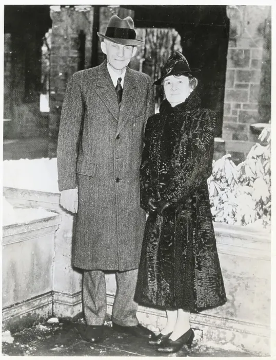 Framed Print : Mr. and Mrs. Henry Ford Framed Print : Mr. and Mrs. Henry Ford