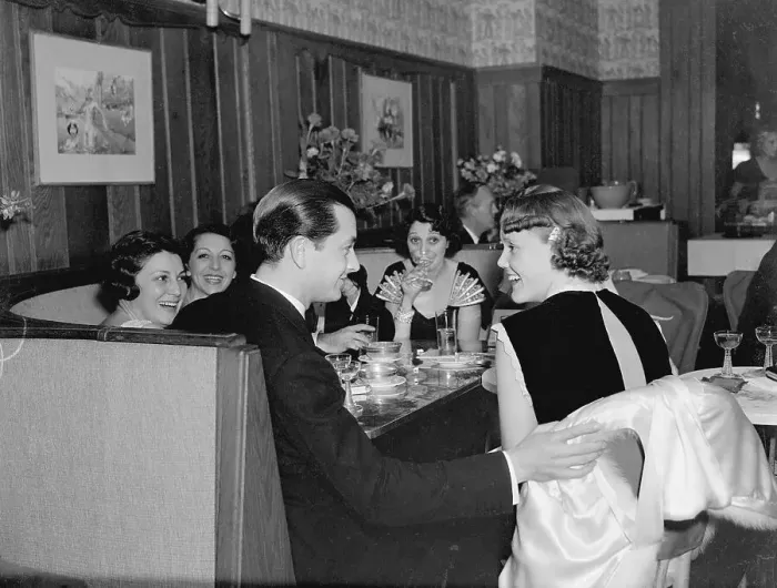 Framed Print : Mr. and Mrs. Robert Young at the Trocadero Framed Print : Mr. and Mrs. Robert Young at the Trocadero