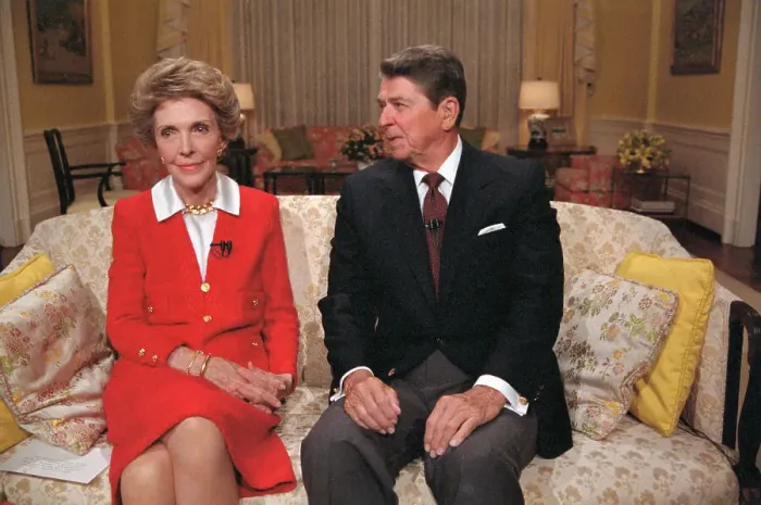 Framed Print : Mr. and Mrs. Ronald Reagan