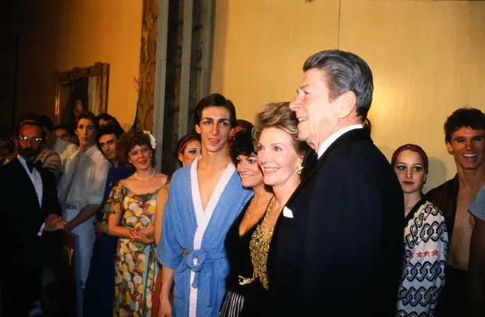 Framed Print : Mr. and Mrs. Ronald Reagan with Son and Daugher-in-Law Framed Print : Mr. and Mrs. Ronald Reagan with Son and Daugher-in-Law
