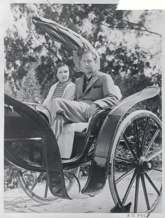 Framed Print : Mr. and Mrs. William P. Paley Riding in Open Carriage Framed Print : Mr. and Mrs. William P. Paley Riding in Open Carriage
