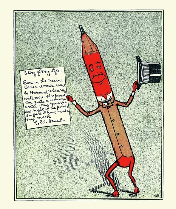 Framed Print : Mr. Pencil's Humble Start Framed Print : Mr. Pencil's Humble Start