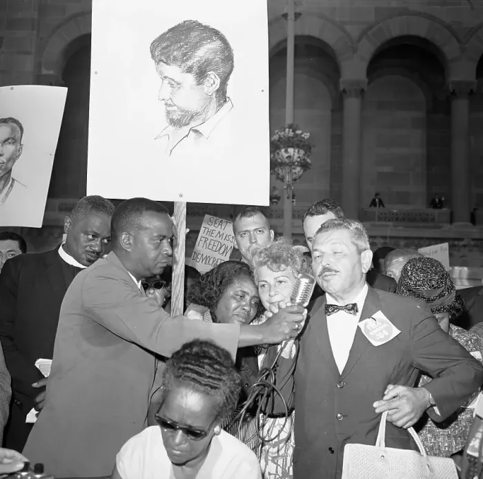 Framed Print : Mr. Schwerner Speaking Framed Print : Mr. Schwerner Speaking