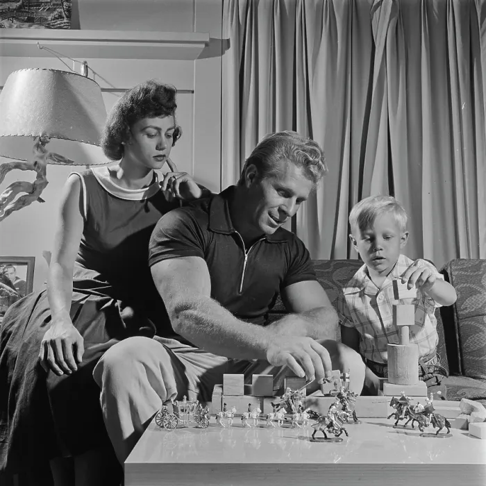 Framed Print : Mr Universe 1956