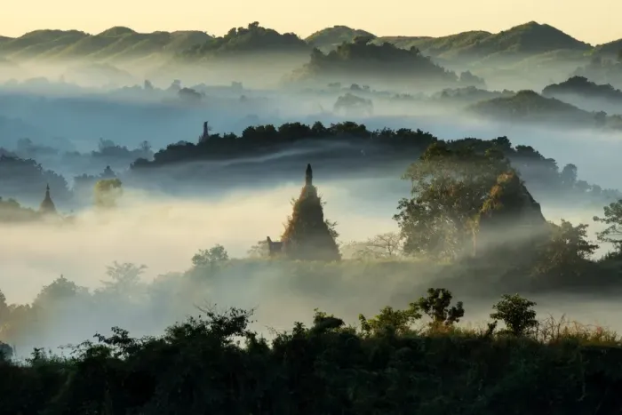 Framed Print : Mrauk-U, Myanmar Framed Print : Mrauk-U, Myanmar