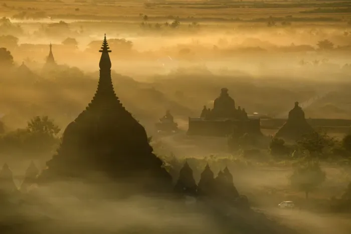 Framed Print : Mrauk-U, Myanmar