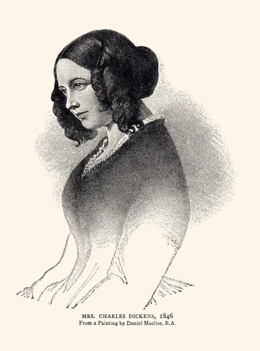 Framed Print : MRS CHARLES DICKENS (XXXL) Framed Print : MRS CHARLES DICKENS (XXXL)