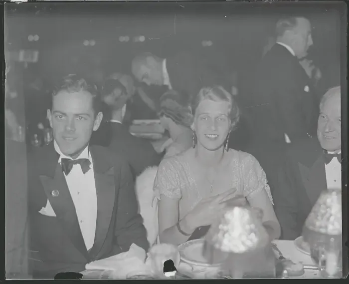 Framed Print : Mrs. Curtis Dall Attending Dinner Framed Print : Mrs. Curtis Dall Attending Dinner