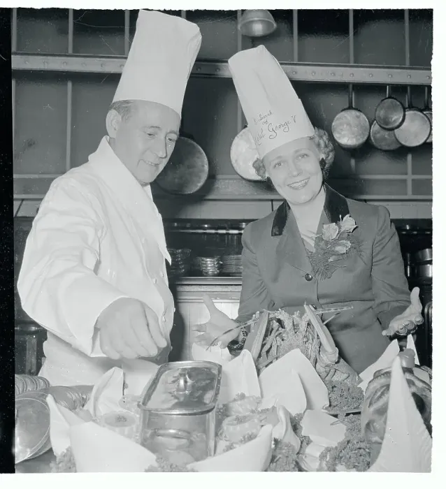 Framed Print : Mrs. Deitemeyer Cooking a Meal Framed Print : Mrs. Deitemeyer Cooking a Meal