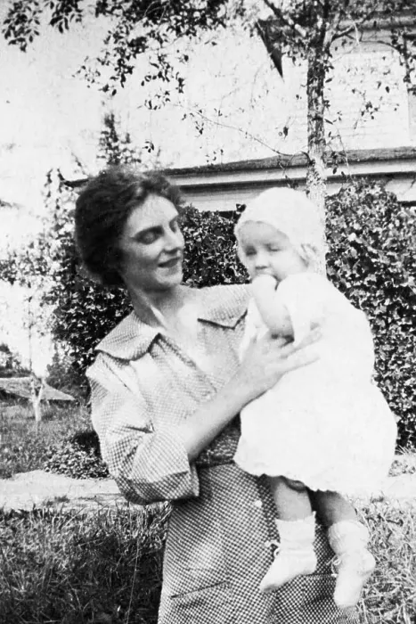Framed Print : Mrs. Graham Holds Billy Graham at Age Six Months Framed Print : Mrs. Graham Holds Billy Graham at Age Six Months