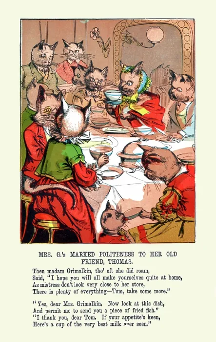 Framed Print : Mrs. G's Marked Politeness Framed Print : Mrs. G's Marked Politeness