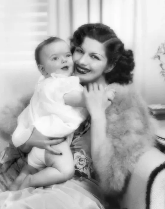 Framed Print : Mrs. Jack Dempsey And Baby Daughter Framed Print : Mrs. Jack Dempsey And Baby Daughter