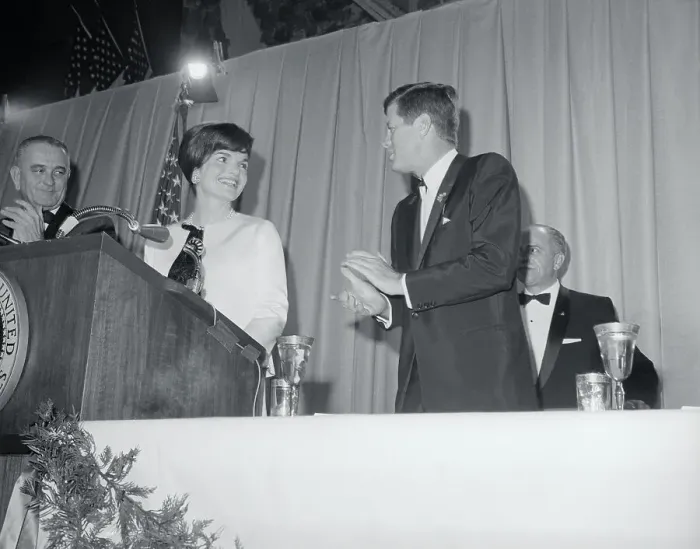 : Mrs. Jacqueline Kennedy and John F. Kennedy : Mrs. Jacqueline Kennedy and John F. Kennedy