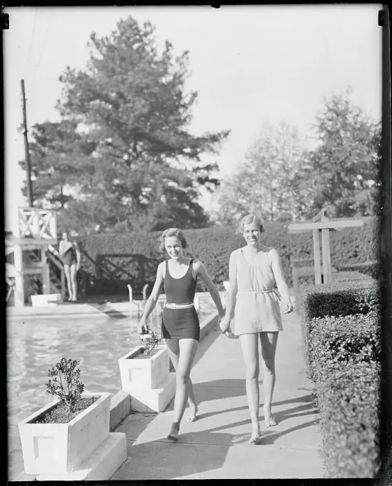 Framed Print : Mrs. James Roosevelt and Mrs. Curtis Dall Strolling Together Framed Print : Mrs. James Roosevelt and Mrs. Curtis Dall Strolling Together