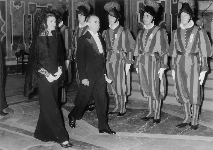 Framed Print : Mrs. John Kennedy Being Escorted Framed Print : Mrs. John Kennedy Being Escorted