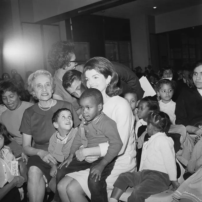 Framed Print : Mrs. Kennedy Holding Bobby Johnson Framed Print : Mrs. Kennedy Holding Bobby Johnson