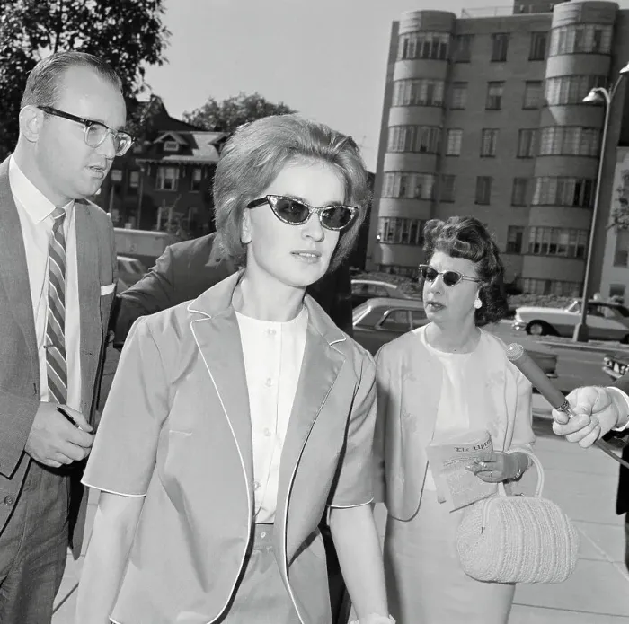 Framed Print : Mrs. Lee Harvey Oswald at Hearings Framed Print : Mrs. Lee Harvey Oswald at Hearings