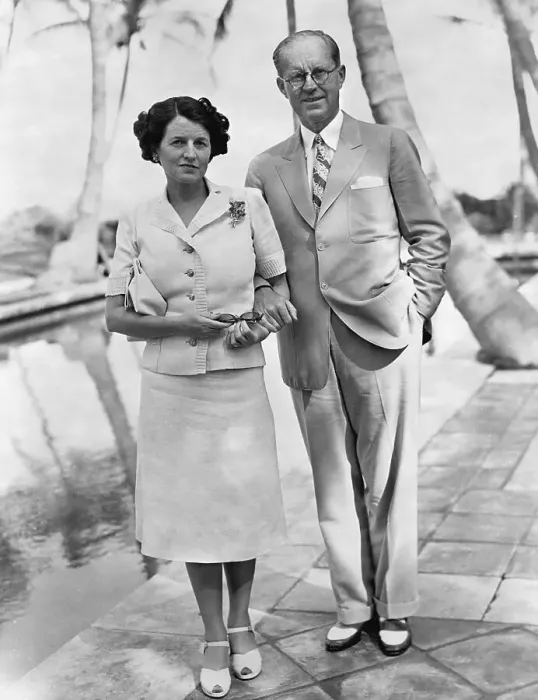 Framed Print : Mrs And Mrs Joseph Kennedy; Full Length Framed Print : Mrs And Mrs Joseph Kennedy; Full Length