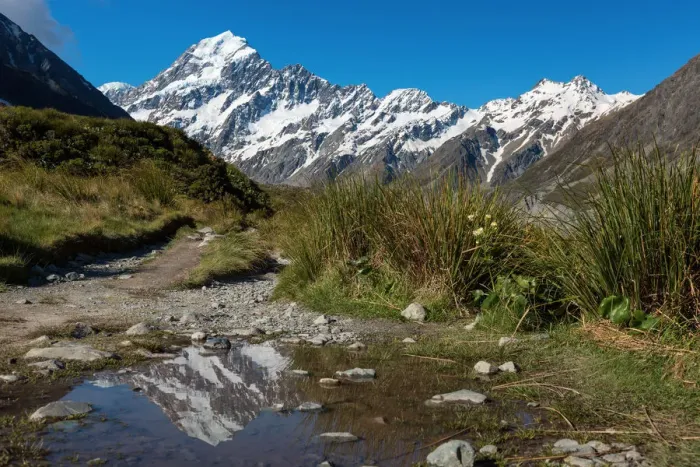 Framed Print : Mt Cook reflection Framed Print : Mt Cook reflection