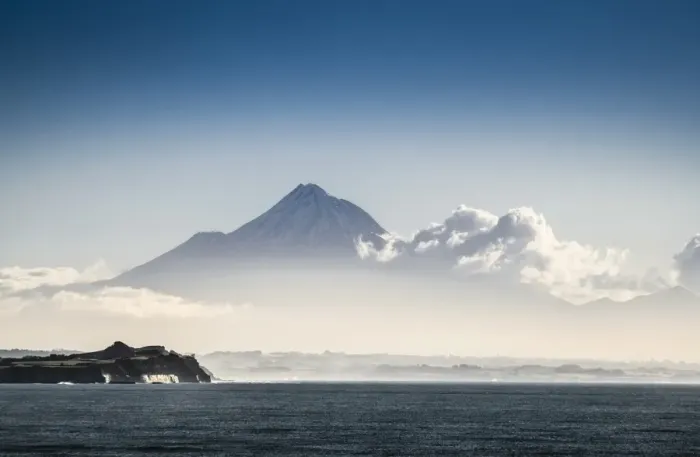 Framed Print : Mt. Egmont, Mt. Taranaki, currently an inactive volcano, North Island, New Zealand Framed Print : Mt. Egmont, Mt. Taranaki, currently an inactive volcano, North Island, New Zealand