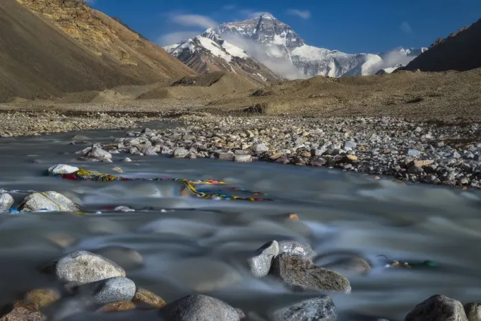 Framed Print : mt. Everest from Everest Base Camp, Tibet, China Framed Print : mt. Everest from Everest Base Camp, Tibet, China