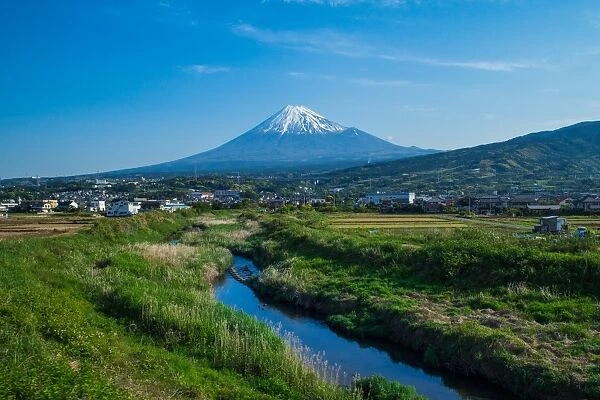 Mt. Fuji. World Natural Heritage Site Mount Fuji