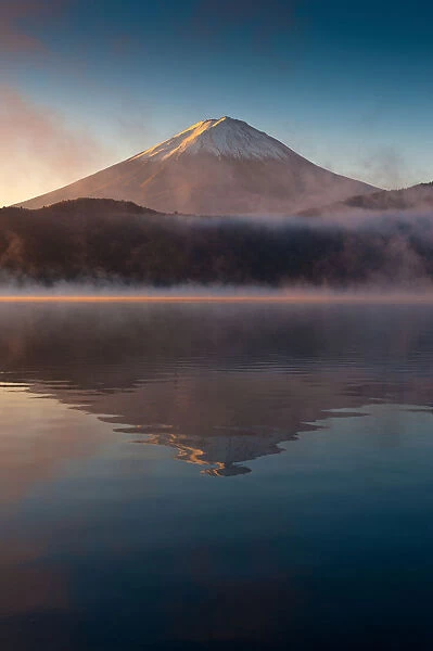 Mt. Fujiyama with reflection