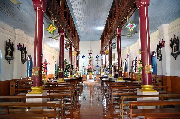 Muang Kao church Champassak Lao