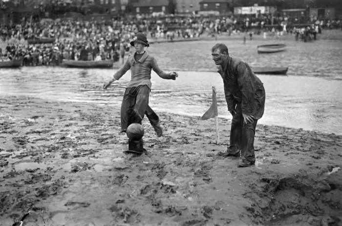 Framed Print : Mud Football Framed Print : Mud Football