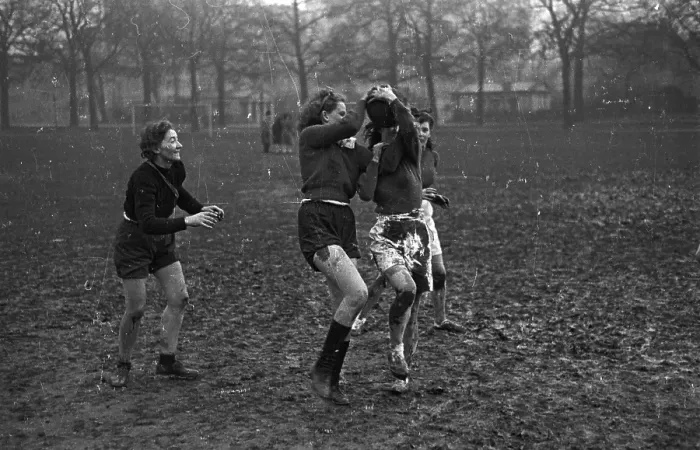 Framed Print : Mud-Football Framed Print : Mud-Football