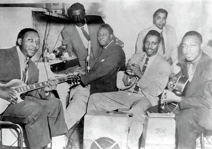 Framed Print : The Muddy Waters Blues Band Framed Print : The Muddy Waters Blues Band