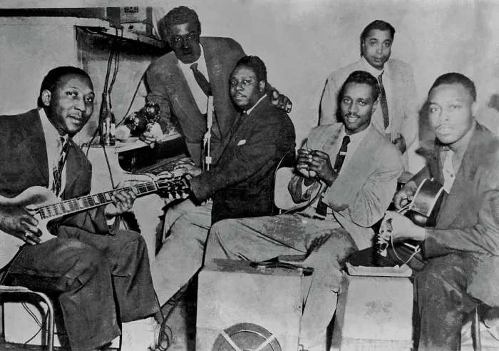 Framed Print : The Muddy Waters Blues Band Framed Print : The Muddy Waters Blues Band