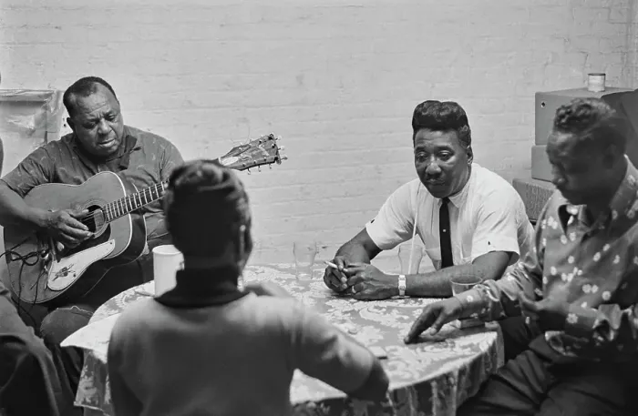 Framed Print : Muddy Waters At The Cafe Au Go Go Framed Print : Muddy Waters At The Cafe Au Go Go