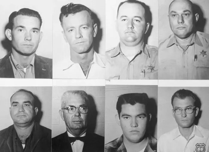 Framed Print : Mug Shots of Eight Men Framed Print : Mug Shots of Eight Men