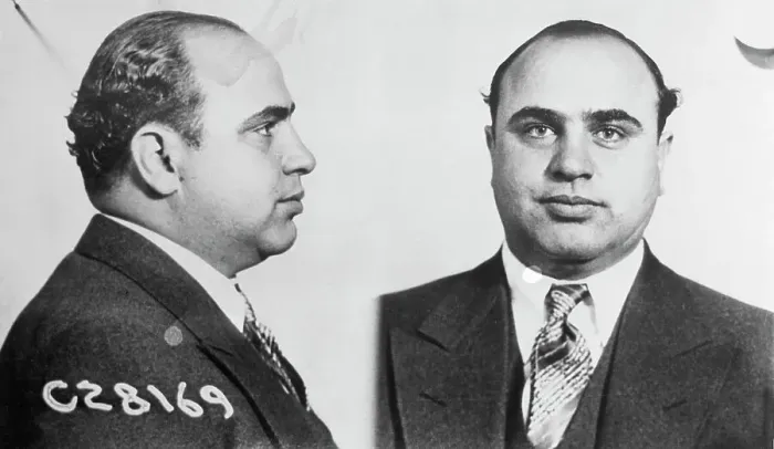 Framed Print : Mugshot of Gangster Al Capone Framed Print : Mugshot of Gangster Al Capone