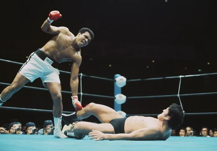 Framed Print : Muhammad Ali And Antonio Inoki Framed Print : Muhammad Ali And Antonio Inoki